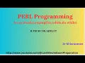 Perl programming part 2