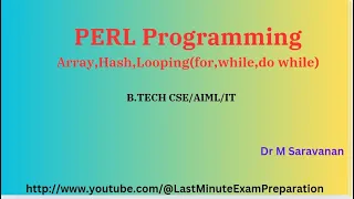 Perl programming part 2