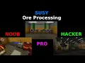 Supersymmetry Ore Processing Methods