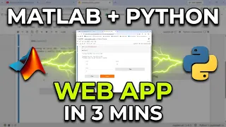 Build Web Apps with MATLAB Python in 3 Minutes