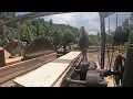 It Was A Nice Hickory Log Until We Hit Metal