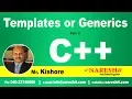 Templates or Generics Part 2 C Tutorial Mr Kishore