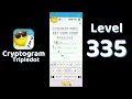 Cryptogram Tripledot Level 335 Answer SolutionGuruji