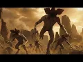 Lagu Stranger Things Final Battle, but with Demogorgons