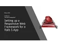 Creating a Responsive Ruby on Rails 5 App with Bootstrap 3