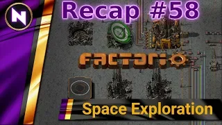 Factorio Space Exploration - Day 58 Recap