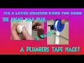 How to Fix a Loose Knob Hack Stop a Screw - Bolt From Coming Loose on Dressers Cabinets