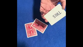 THIS and THAT Card Trick