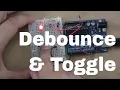 Arduino Button Debouncing Tutorial Fix Noisy Button Input Toggle LED