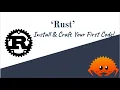 Rust Install Begin Coding
