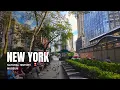 New York Walk 4K Amsterdam Avenue to Upper West Side 2025