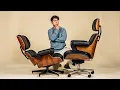 They Turned an Eames Lounge Chair into an Office Chair - Eureka Mathias Chair