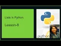 Arithmatic operations with Lists Python for Kids Coding for Kids School Coding