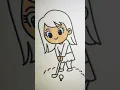 coloring in golf playing girl