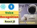 How to Build Speech Recognition Voice Assistant App using React
