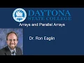 EGN3214 Lecture 2 - Arrays and Parallel Arrays