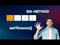 setTimeout in JavaScript Way Frontend Interview Problem Explained