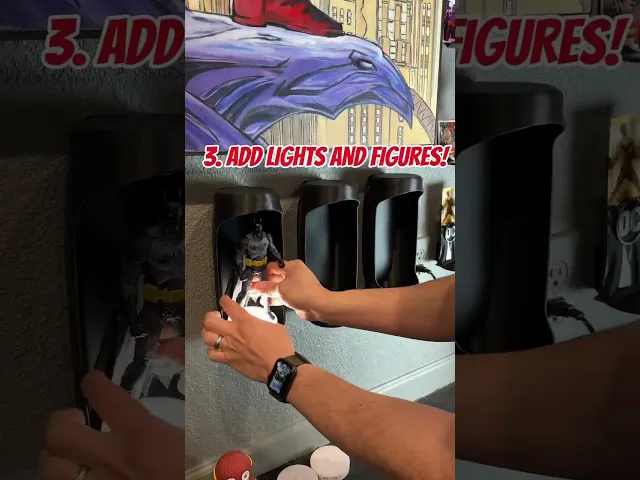 Hero Pod for 6-7" 1:12 scale Action Figure display video thumbnail