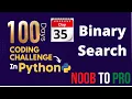 Day 35 100 Days Coding Challenge in Python