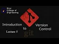 Introduction to Version Control - Lecture 5