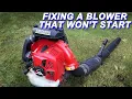Fixing A RedMax Backpack Blower That Won t Start