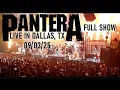Download Lagu Pantera - Full Show - 09/03/25 - Dallas, TX @ Dos Equis Pavilion