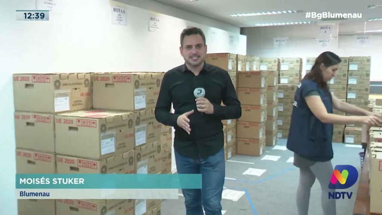 Blumenau tem última conferência de urnas para o segundo turno das eleições