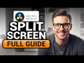 Split Screen Davinci Resolve BEST FULL GUIDE NO Yapping To The Point FAST EASY