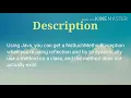 Assignment Exception Handling NoSuchMethodException