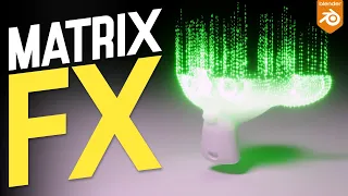 How To MAKE This Matrix FX In Blender Tutorial