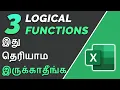 Excel Logical Functions Explained