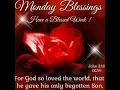Monday Blessings