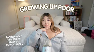 I wore donated clothes, government paid shoes, and used stolen hotel towels.