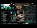 Bulk Exporter Pro Export FBX OBJ Alembic USD from Maya in One Click
