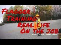 Training on traffic operations flagger on the job training