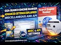 GSA Search Engine Ranker Advanced Settings Explained Miscellaneous and API