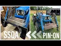 Ford 770 Loader Conversion Pin-On Bucket to Quick Attach