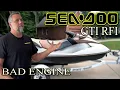 2003 Sea Doo GTI RFI Engine Replacement and Issues Ep91