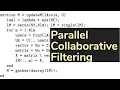 Parallel Collaborative Filtering for the Netflix Prize results discussion AISC Foundational