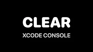 How to Clear Xcode Console in One Click Developer Productivity