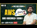Day 13 AWS Cloud Series GitHub AWS CodeBuild Integration