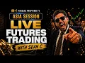 SEND IT SEAN takes on the ASIA SESSION Day Trading NQ ES Live