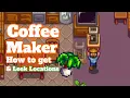 Coffee Machine in Stardew Valley