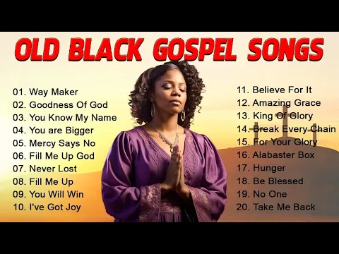 Download MP3 Top 50 Best Gospel Songs of All Time | WAY MAKER | CeCe Winans - Tasha Cobbs - Jekalyn Carr