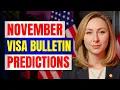 November 2026 Visa Bulletin Predictions EB-2 NIW Family Green Card Update I-485