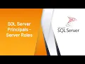 SQL Server Roles - Fixed User Defined