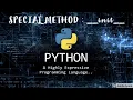 Python Special Method -