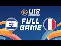 Group Phase | Israel v France | Full Basketball Game | FIBA U18 Women's EuroBasket 2025