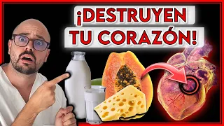 ¡5 ALIMENTOS que pueden PROVOCAR un INFARTO! || ¡DESTRUYEN lentamente tu CORAZÓN!