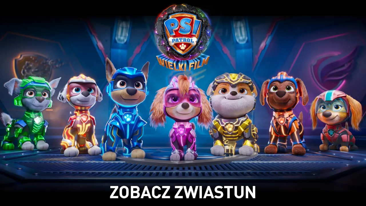 Zwiastun filmu Psi Patrol: Wielki film online